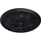 Ekena Millwork Granada Ceiling Medallion (Fits Canopies up to 4 1/4"), Hand-Painted Steel Gray, 15 3/4"OD x 5/8"P CM16GASGS - alternate 3